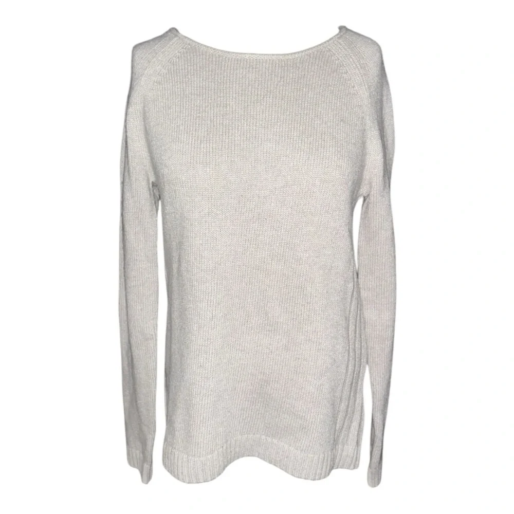 J. Crew Tan Raglan Scoopneck Sweater